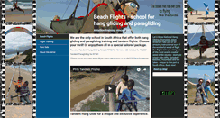 Desktop Screenshot of hangglidingschool.com